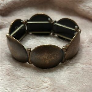 Vintage Bronze Statement Bracelet
